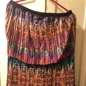 Off the Shoulder multi color top